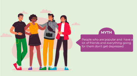 Depression can affect anyone