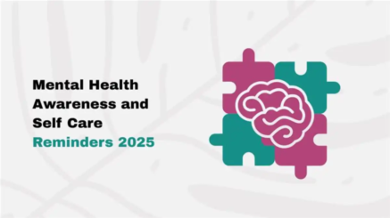 Mental Health Awareness and Self Care Reminders 2025